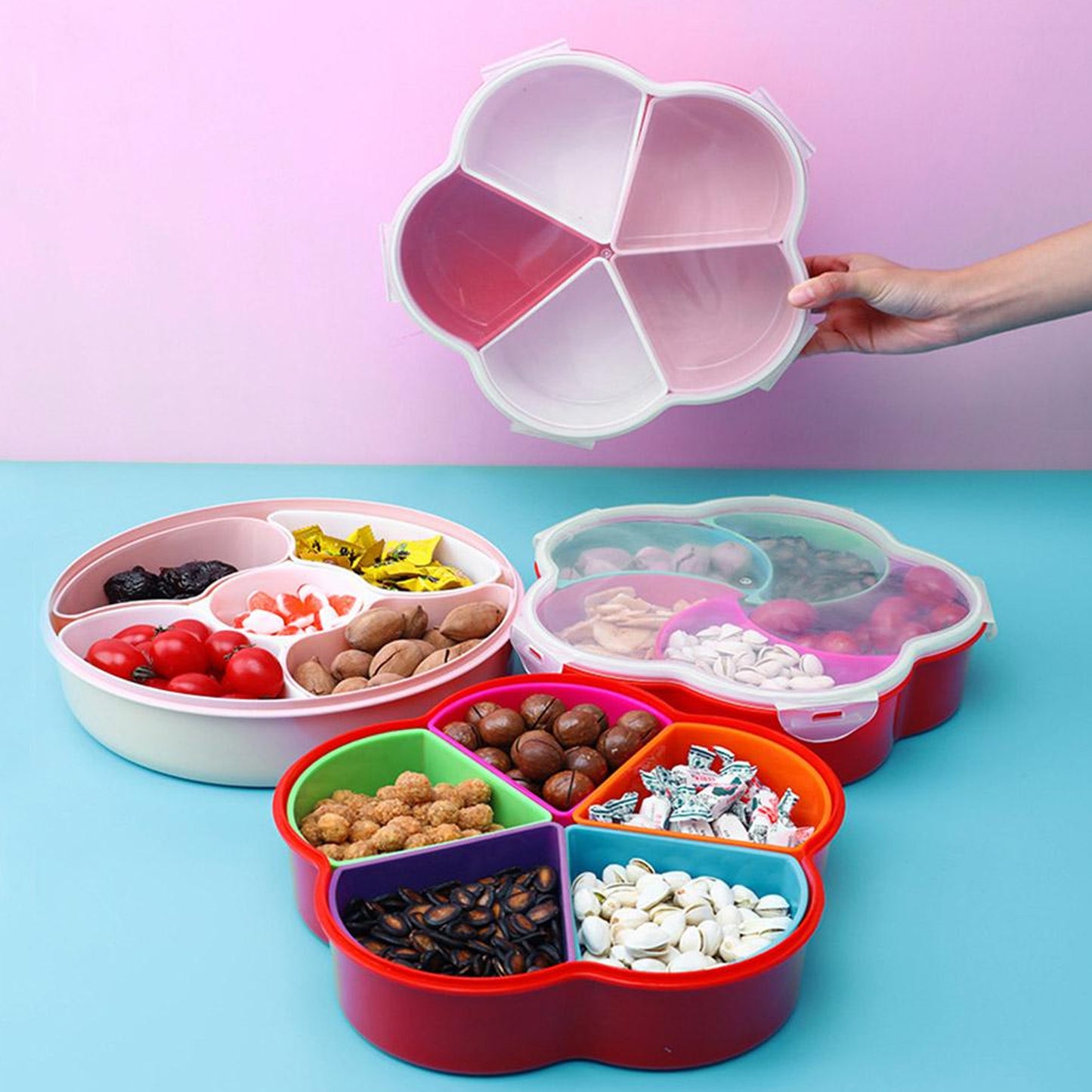 Party Food Storage Snack Nuts Box For Peanuts Fruits And Candy Box For Home Kitchen Use